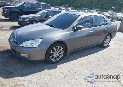 2006 Honda Accord 3.0 Ex из США, поврежденный, VIN 1HGCM66896A012668